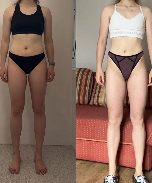 recenzia klienta ukazujucu fotku pred a po absolvovani online coachingu od richarda stofilu